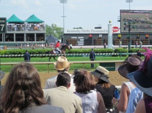 2011 Kentucky Derby - View from 100 Level Seats   